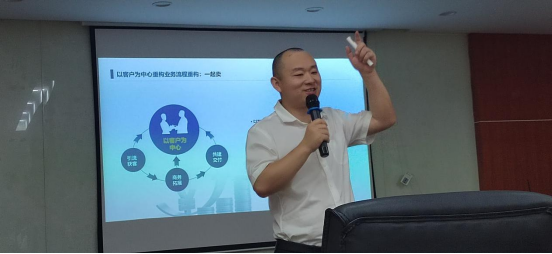 The CEO of Foredge Mr. Feng